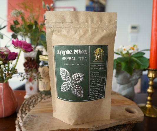 Apple Mint Herbal Tea