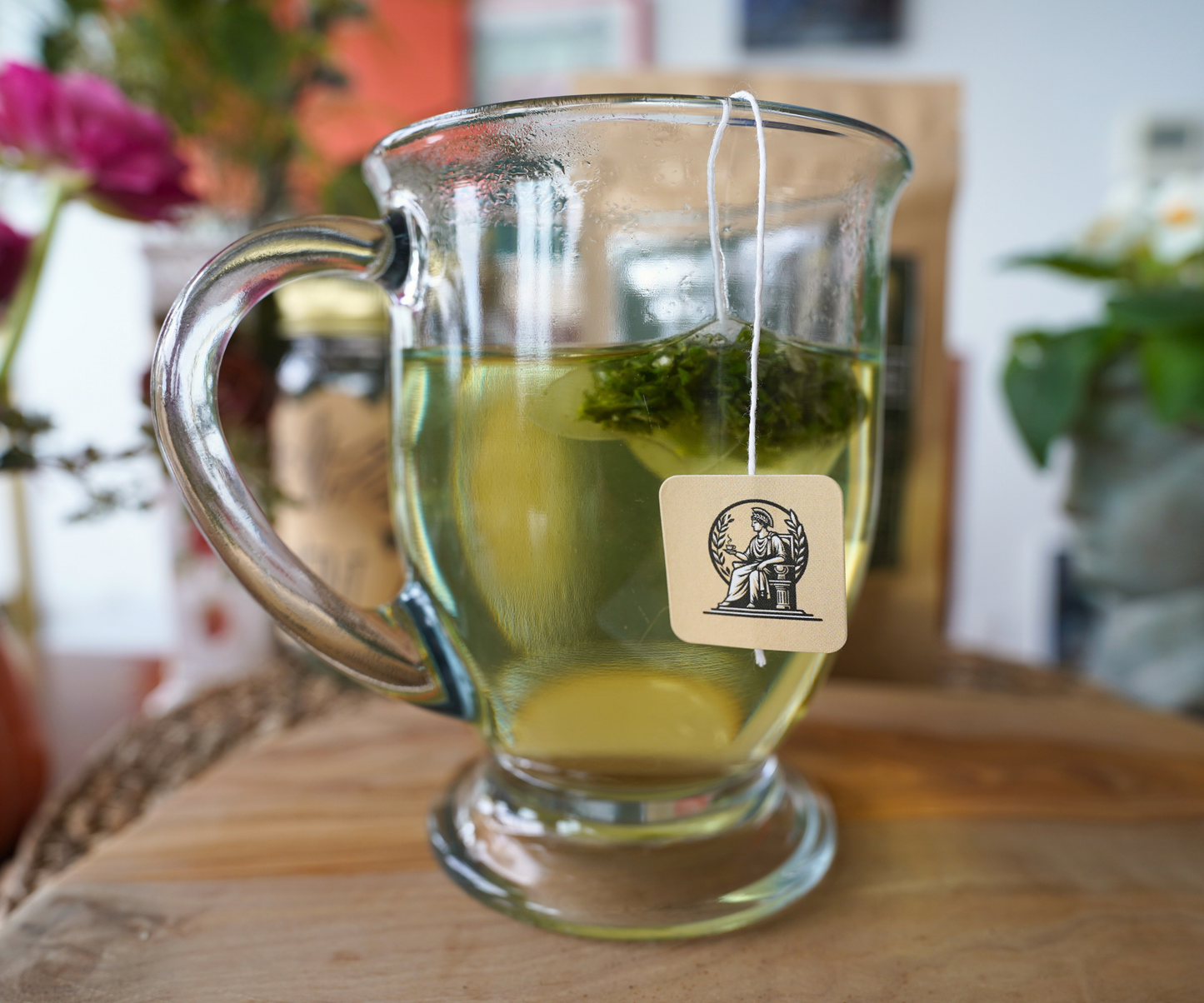Apple Mint Herbal Tea